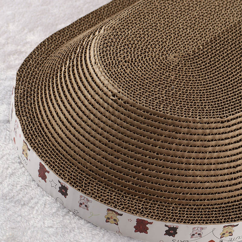 Top selling durable indoor corrugated paper cat scratching board wholesale