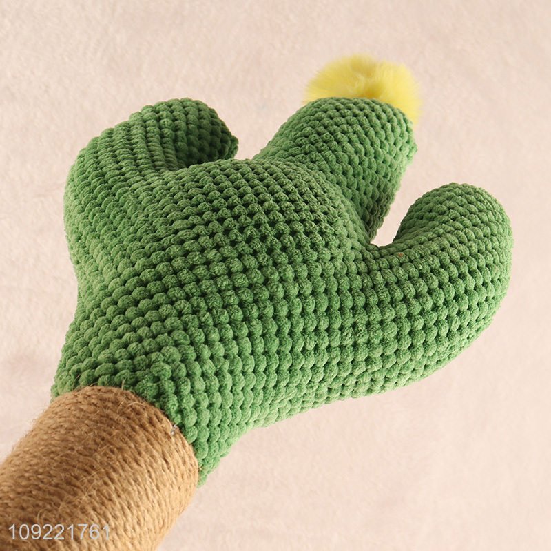 Popular products cactus shape cat climbing tower cat tree for indoor