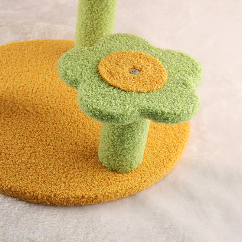 Popular products cactus shape cat climbing tower cat tree for indoor