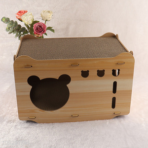 Top Products Cat Beds Corrugated Paper Cat Litter Scratching Board