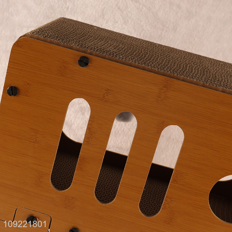 Hot Selling Interactive Nest Cat Tree Scratcher Corrugated Paper Bed