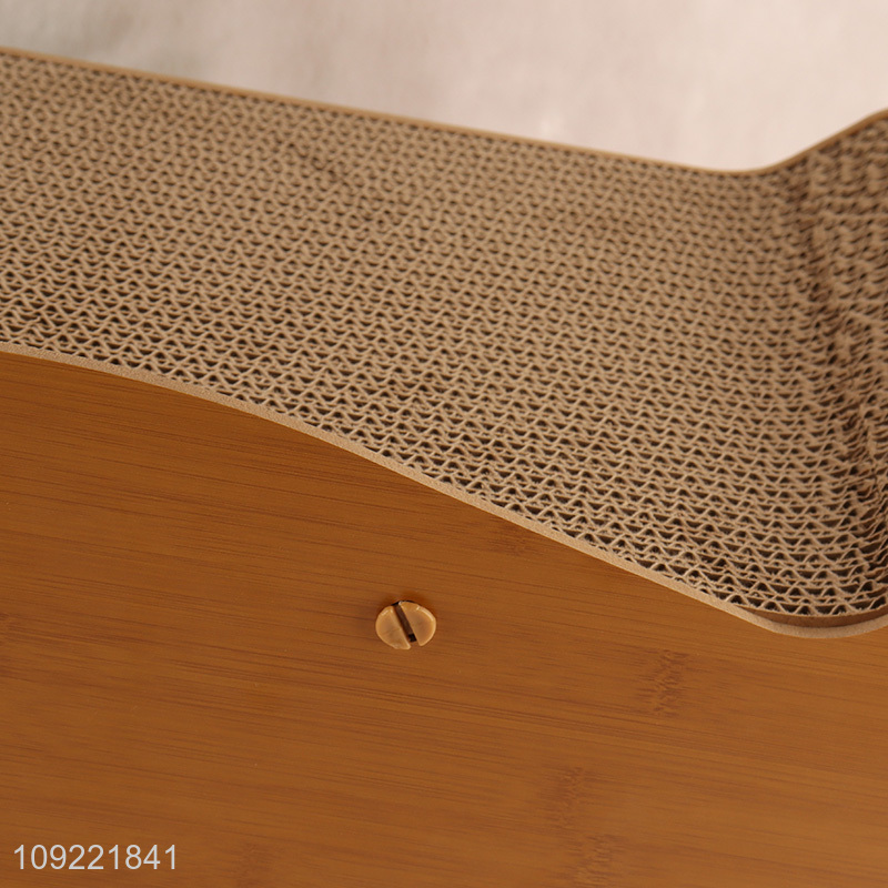 Low price indoor interactive cat nest double-sided cat scratching board