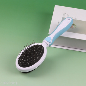 China Imports Double Sided Pet Grooming Brush Pet Grooming Comb