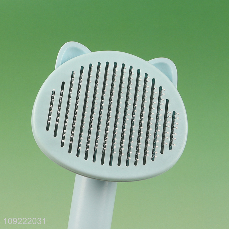 Wholesale Self Cleaning Pet Slicker Brush Pet Dog Grooming Brush