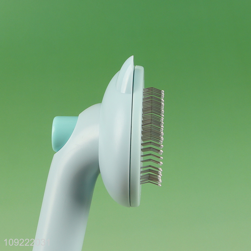 Wholesale Self Cleaning Pet Slicker Brush Pet Dog Grooming Brush