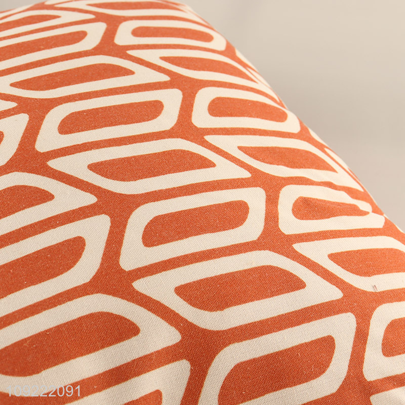 Top selling square household polyester sofa bed back cushion