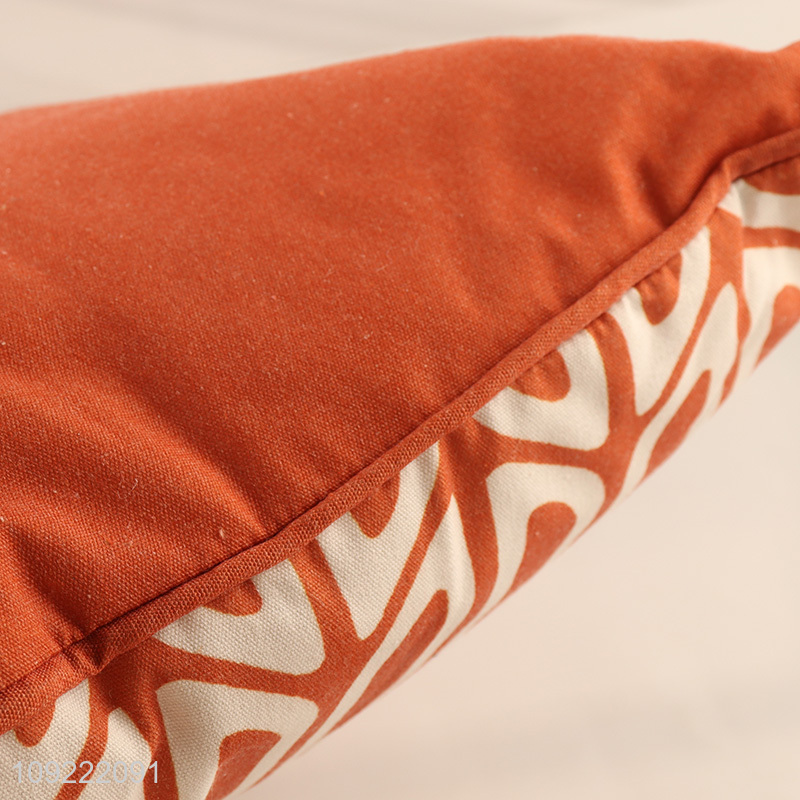 Top selling square household polyester sofa bed back cushion