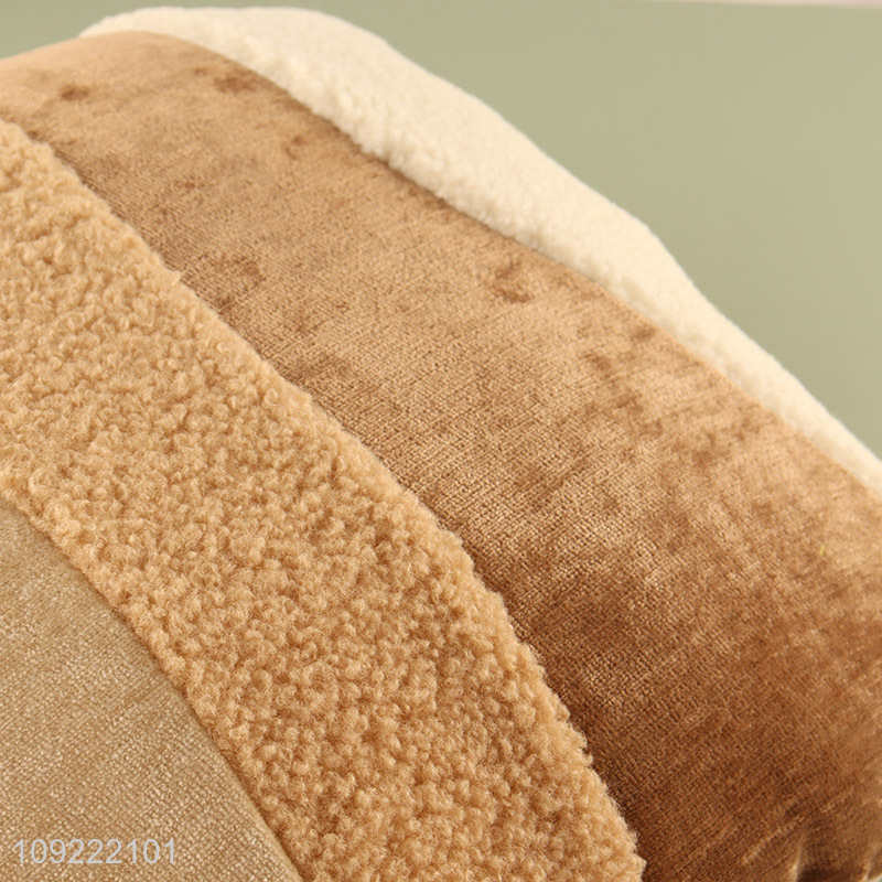 China products plush square comfortable household back cushion for sale