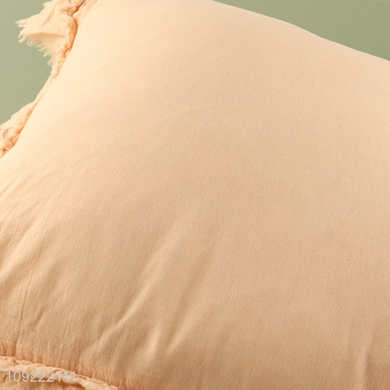 Yiwu market square plush household sofa back cushion for sale