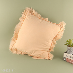 Yiwu market square plush household sofa back cushion for sale