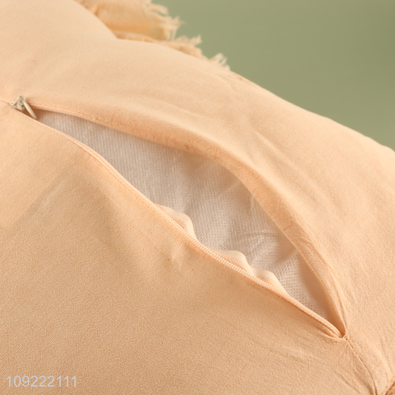 Yiwu market square plush household sofa back cushion for sale