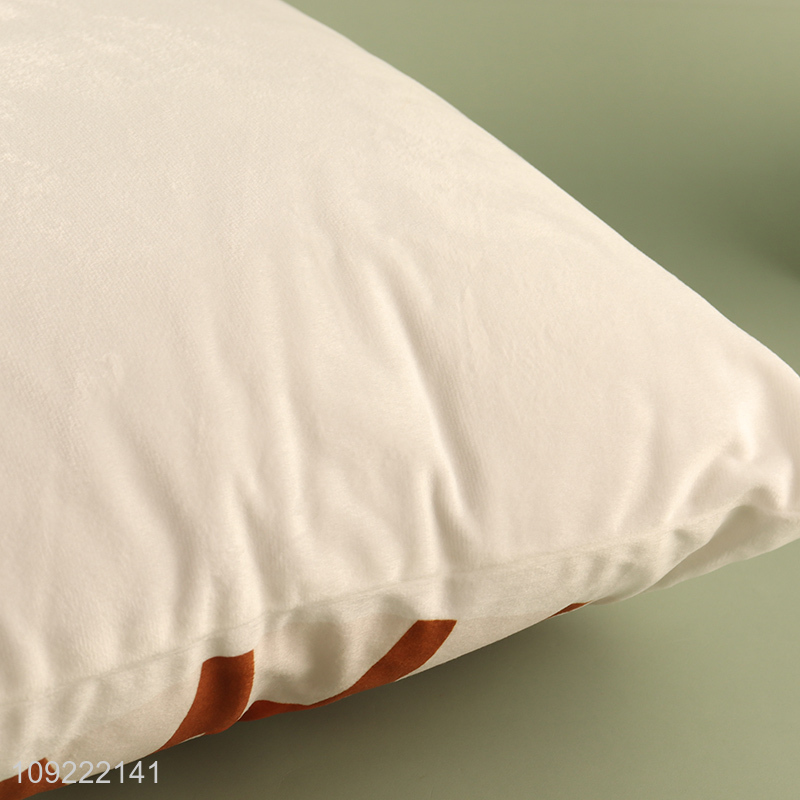 China factory household velvet square sofa back cushion for sale