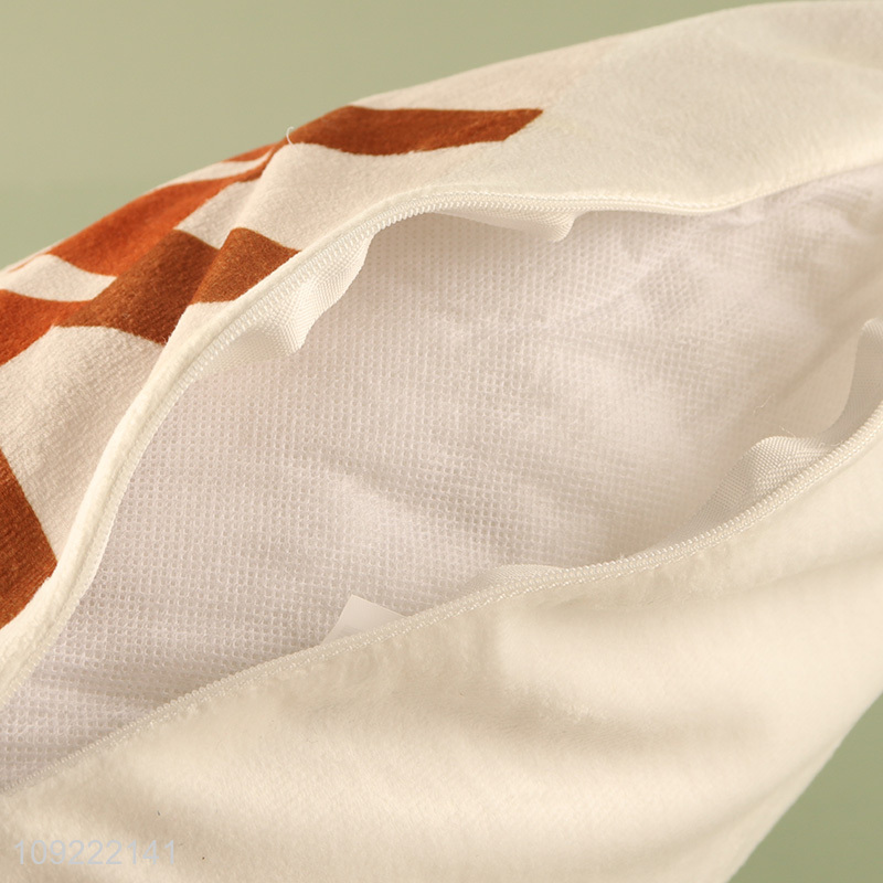 China factory household velvet square sofa back cushion for sale