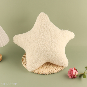 Best selling star shape plush household back cushion wholesale