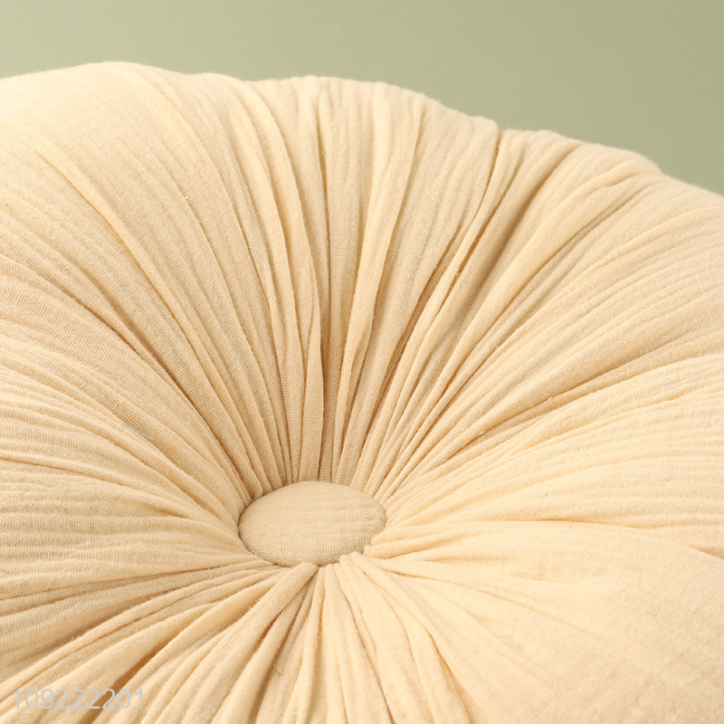 Factory supply round household comfortable back cushion for sale