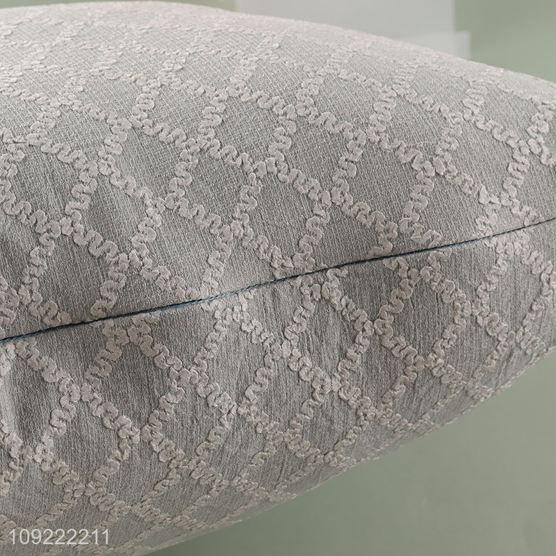 Good quality square household soft back cushion comfortable back cushion