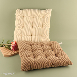 Low price multicolor comfortable soft corduroy <em>seat</em> <em>cushion</em> for sale