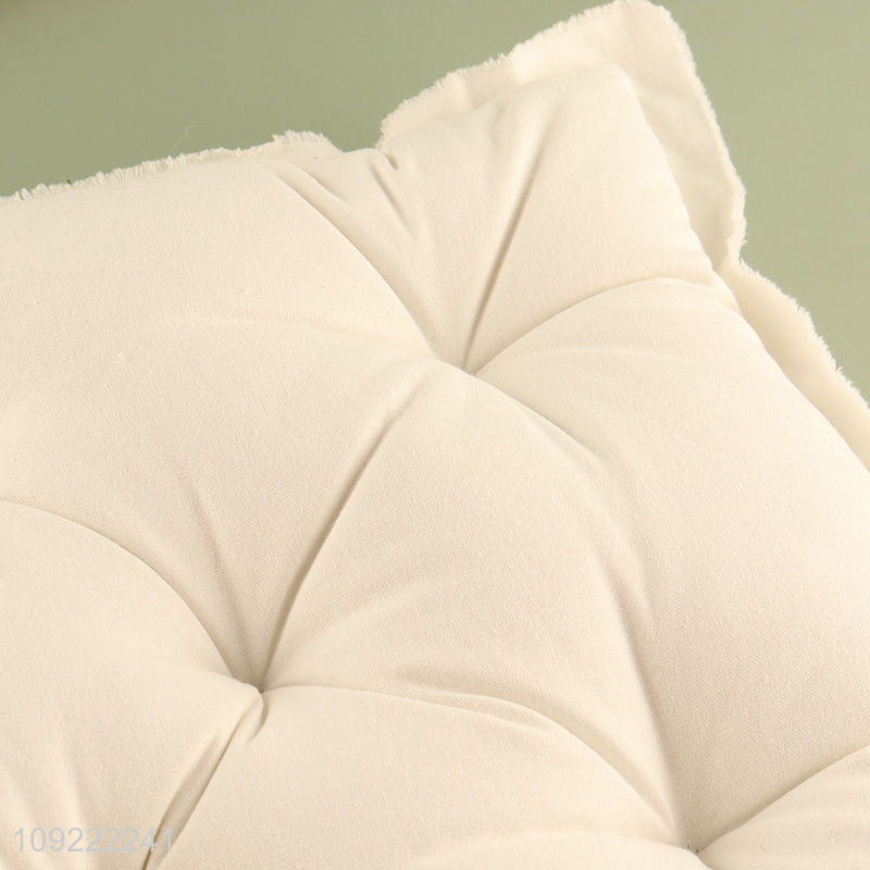New product square polyester household seat cushion soft chair seat cushion