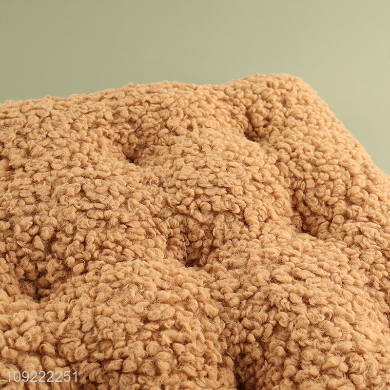 Top products square household comfortable velvet sofa seat cushion