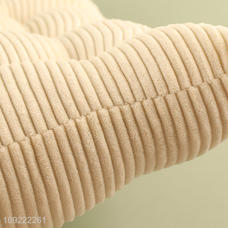 Low price multicolor comfortable soft corduroy seat cushion for sale