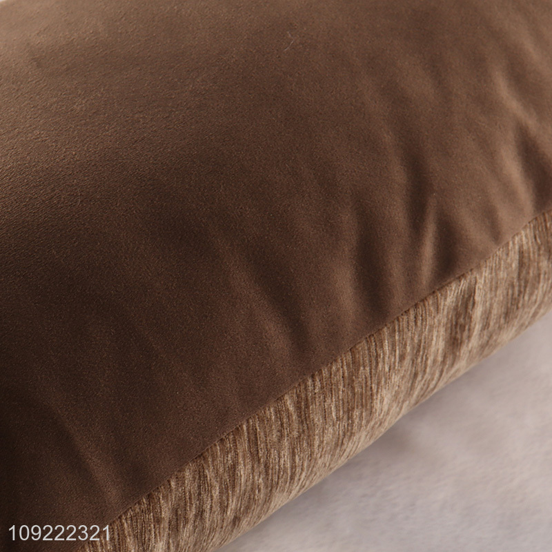 Most popular home hotel comfortable soft rectangle back cushion