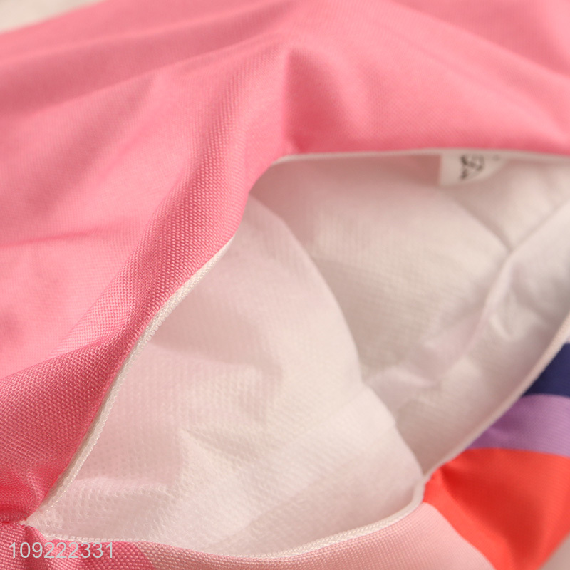 New style colorful square home hotel sofa back cushion for sale