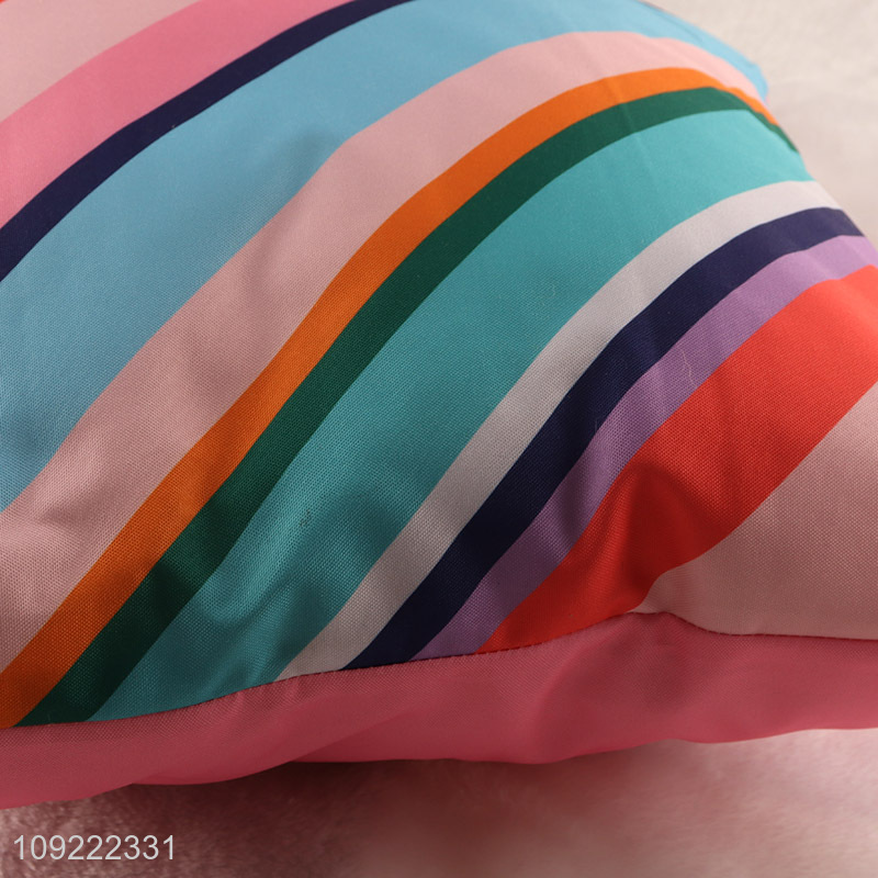 New style colorful square home hotel sofa back cushion for sale