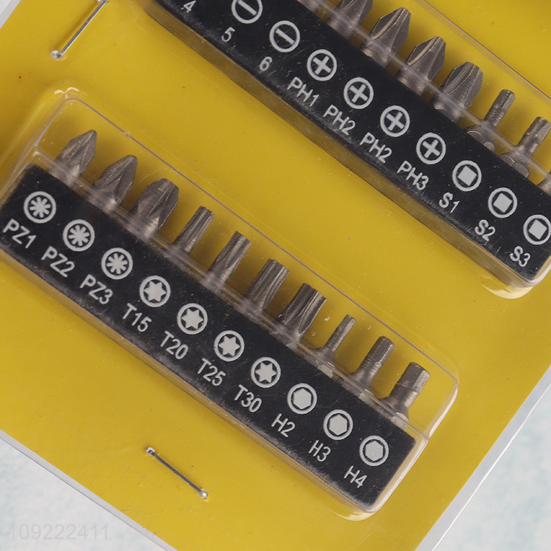 China products 26pcs professional hardware tool screwdriver bits set