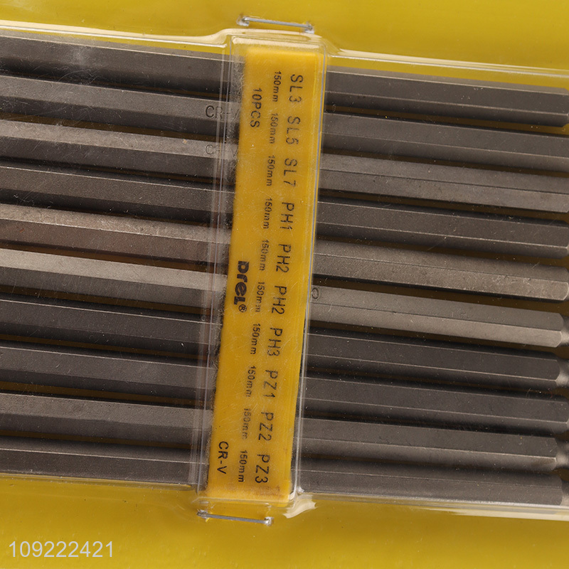 Hot selling professional hardware tool accessories dual-head screwdriver bits set wholesale