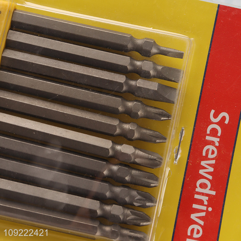 Hot selling professional hardware tool accessories dual-head screwdriver bits set wholesale