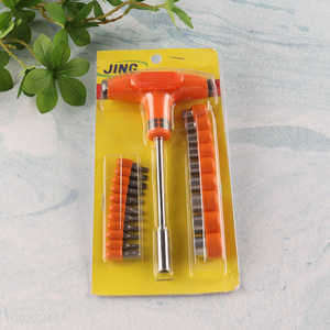 China factory portable magnetic screwdriver bits hand tools for sale