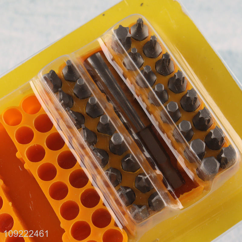 Wholesale Changeable Different Size Screwdriver Bit Set With Hex Bits Holder