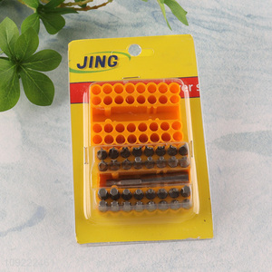 Wholesale Changeable Different Size Screwdriver Bit Set With Hex Bits Holder