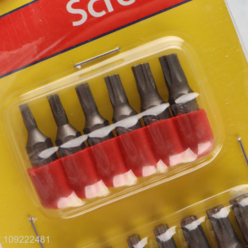 Factory supply 13pcs hardware tool accessories screwdriver bits set