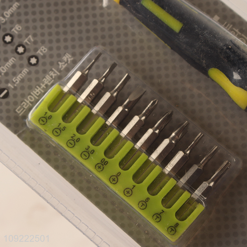 Hot products professional hardware tool multi-screw driver screwdriver bits set