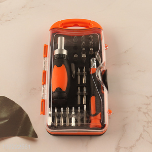 Hot products professional magnetic ratchet sockets screwdriver set screwdriver bits set
