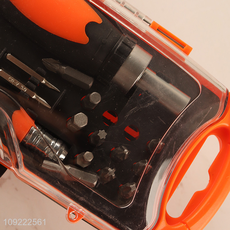 Hot products professional magnetic ratchet sockets screwdriver set screwdriver bits set