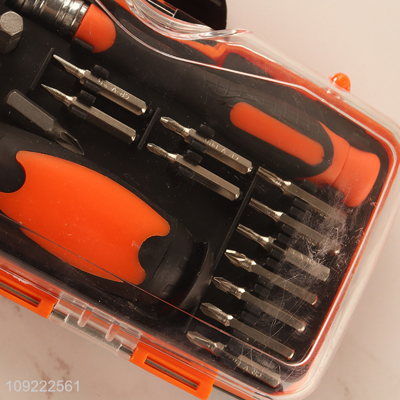 Hot products professional magnetic ratchet sockets screwdriver set screwdriver bits set