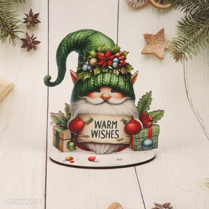 New Arrival Wooden Christmas Table Centerpieces Wooden Christmas Home Decorations