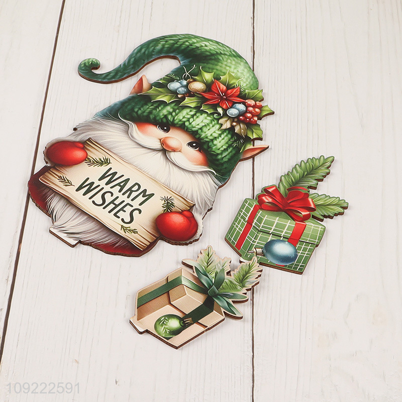 New Arrival Wooden Christmas Table Centerpieces Wooden Christmas Home Decorations