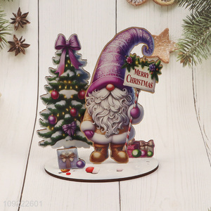 Hot Selling Wooden Christmas Table Decorations Wooden Christmas Table Centerpieces