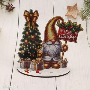 New Product Wooden Christmas Table Centerpieces Wooden Christmas Home Decorations