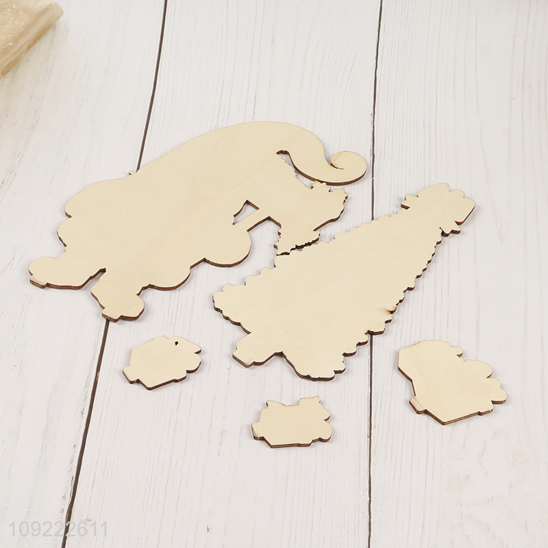 Factory Price Wooden Christmas Tabletop Decorations for Christmas Party Decoration