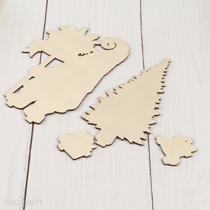 Good Quality Wooden Christmas Tabletop Decorations for Christmas Party Decoration