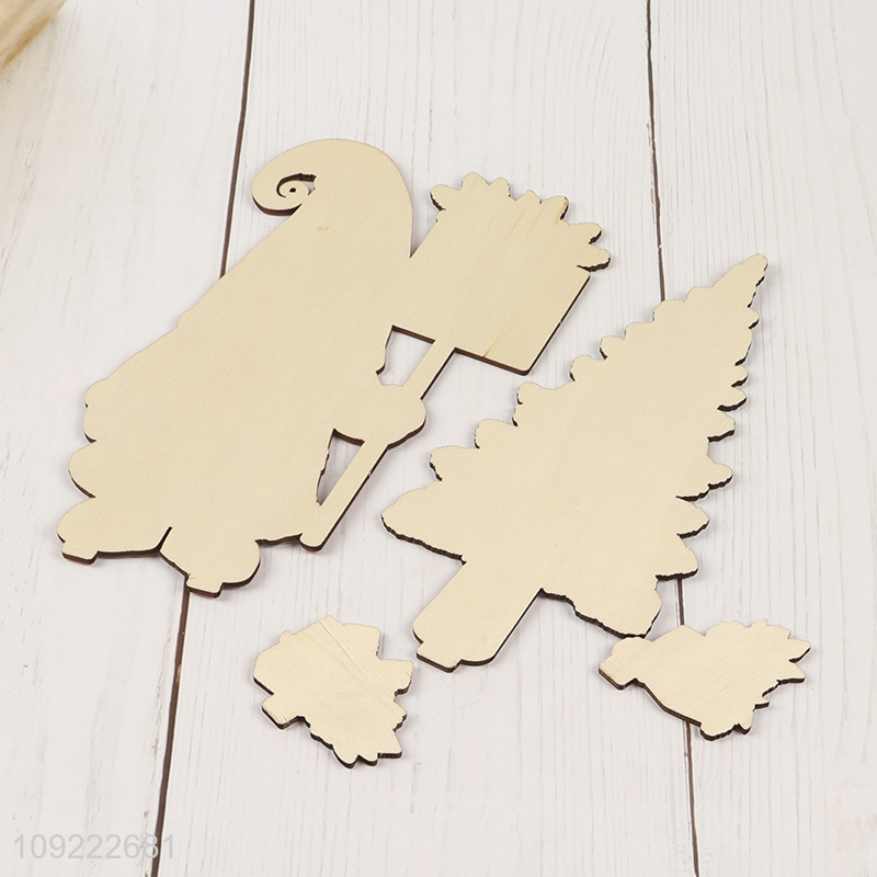 New Arrival Wooden Christmas Table Centerpieces Wooden Christmas Home Decorations