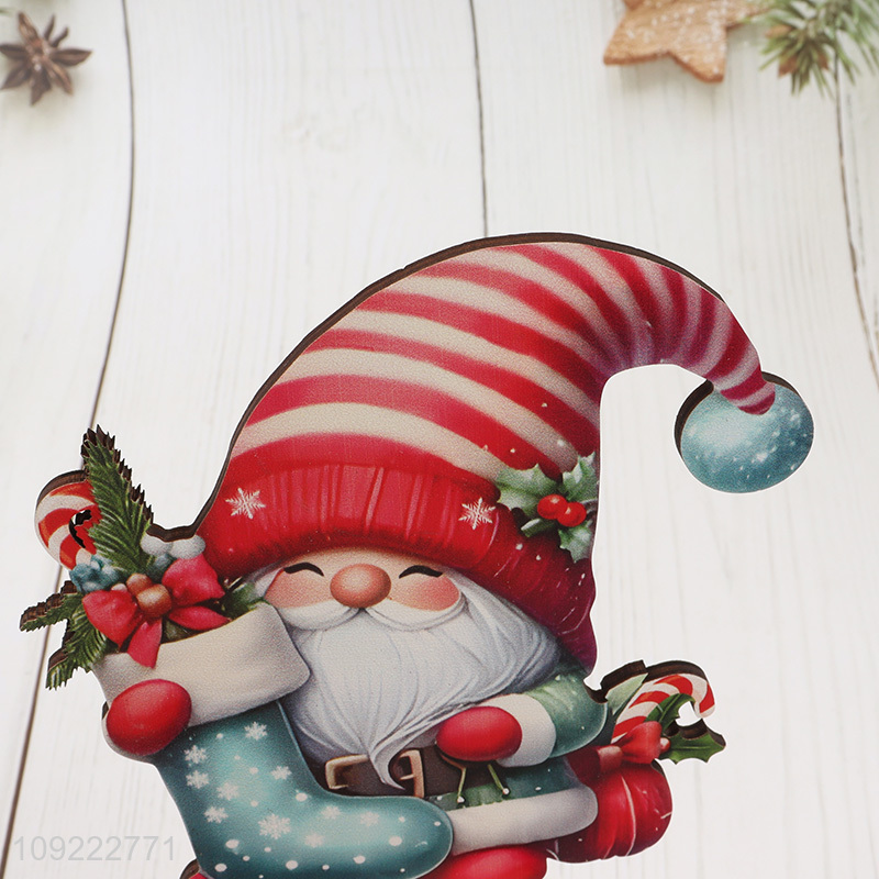 Hot Selling Wooden Christmas Gnome Table Decorations Christmas Table Centerpieces