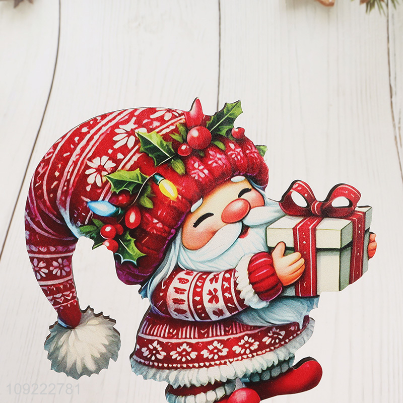 High Quality Wooden Christmas Gnome Tabletop Centerpieces for Xmas Party Decoration