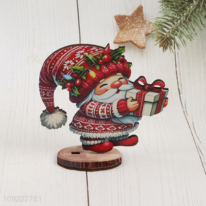 High Quality Wooden Christmas Gnome Tabletop Centerpieces for Xmas Party Decoration
