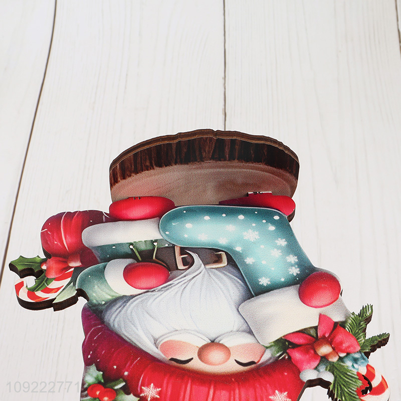 Hot Selling Wooden Christmas Gnome Table Decorations Christmas Table Centerpieces
