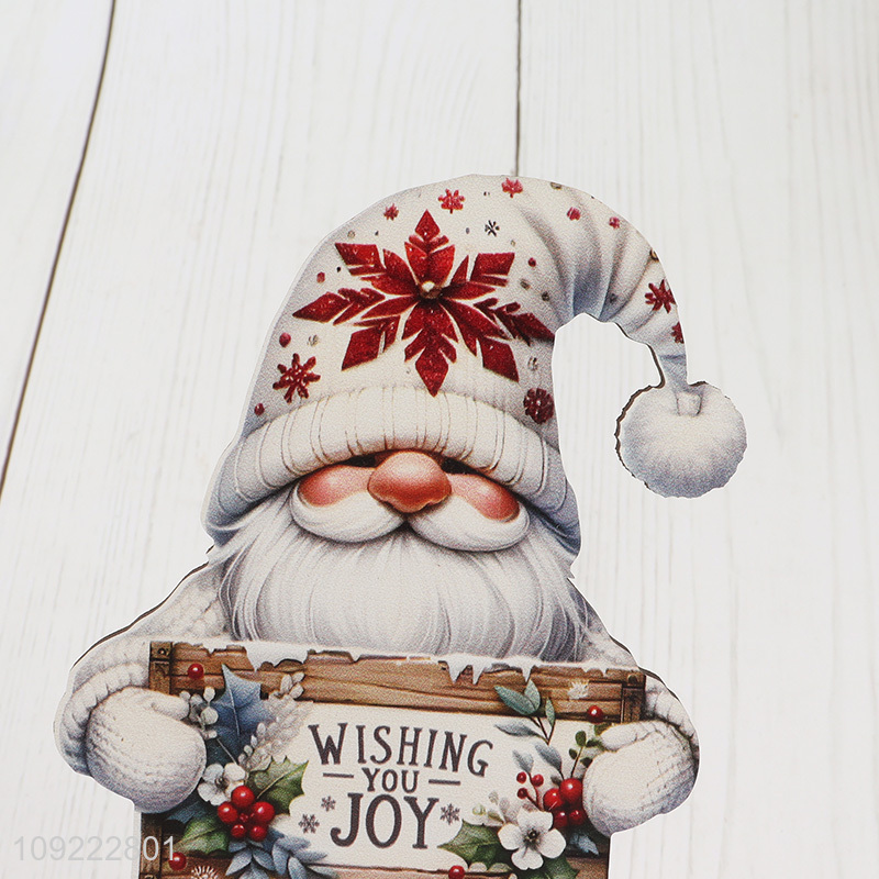 Factory Price Wooden Christmas Gnome Table Decorations Christmas Table Centerpieces